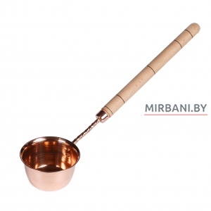 Черпак медный большой